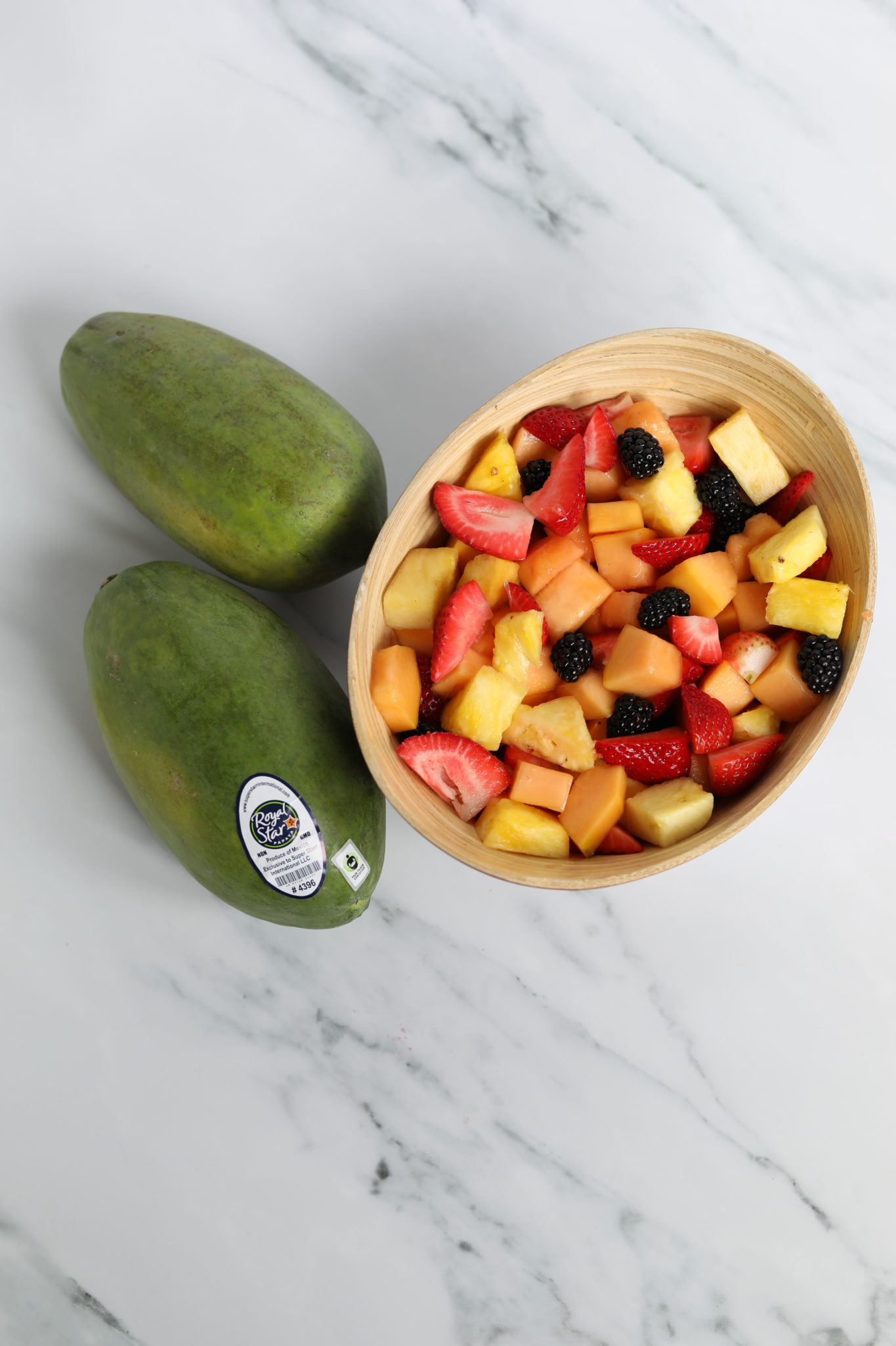 Papaya Fruit Salad Super Starr International